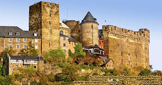 Schnburg bei Oberwesel am Rhein